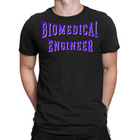 Biomedical Engineer In Purple Color Text Red T-shirt | Artistshot