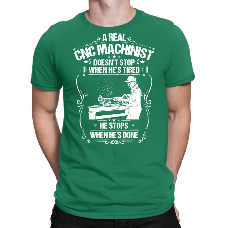 Cnc Machinist Cnc Operator Cnc Machine Gift Travel T-shirt | Artistshot