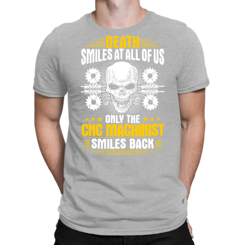 Cnc Machinist Machine Operator Gift Present Music T-shirt | Artistshot