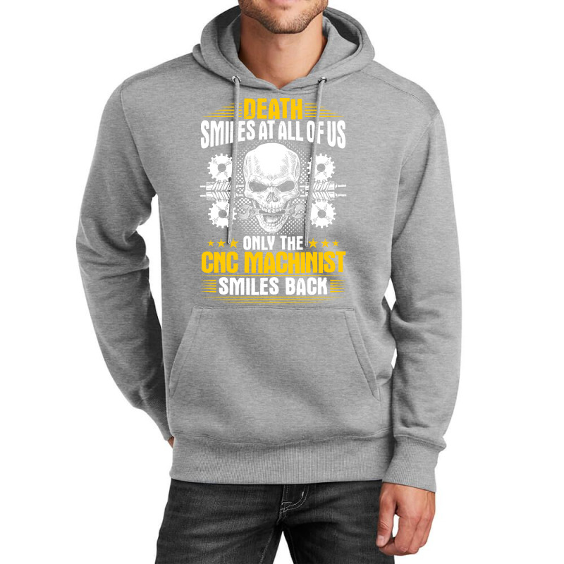 Cnc Machinist Machine Operator Gift Present Music Unisex Hoodie | Artistshot