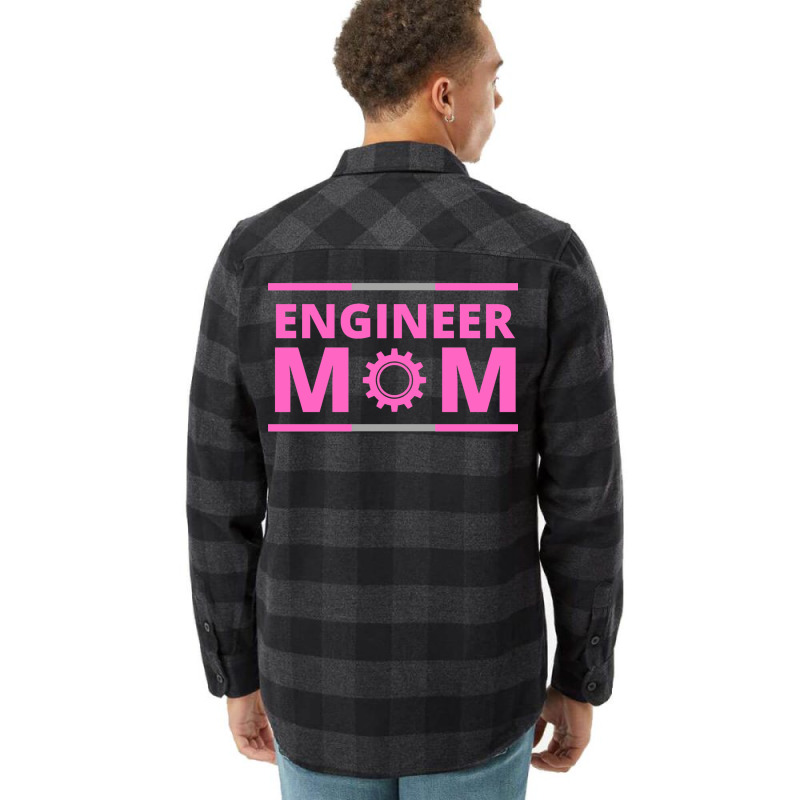 Engineer Mom Green Flannel Shirt by gerezzdralad | Artistshot