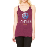 Engineer Established 2022 Engineering Graduate Gra Racerback Tank | Artistshot