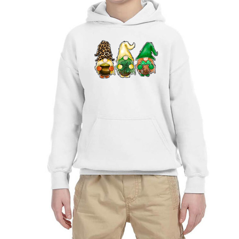 St Patricks Day Gnomes Youth Hoodie | Artistshot