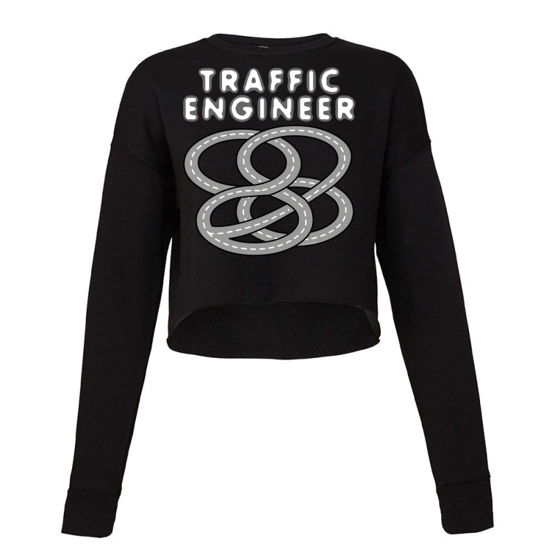 Traffic Engineer Highway Interchange Aesthetic Cropped Sweater by shippesaruura | Artistshot