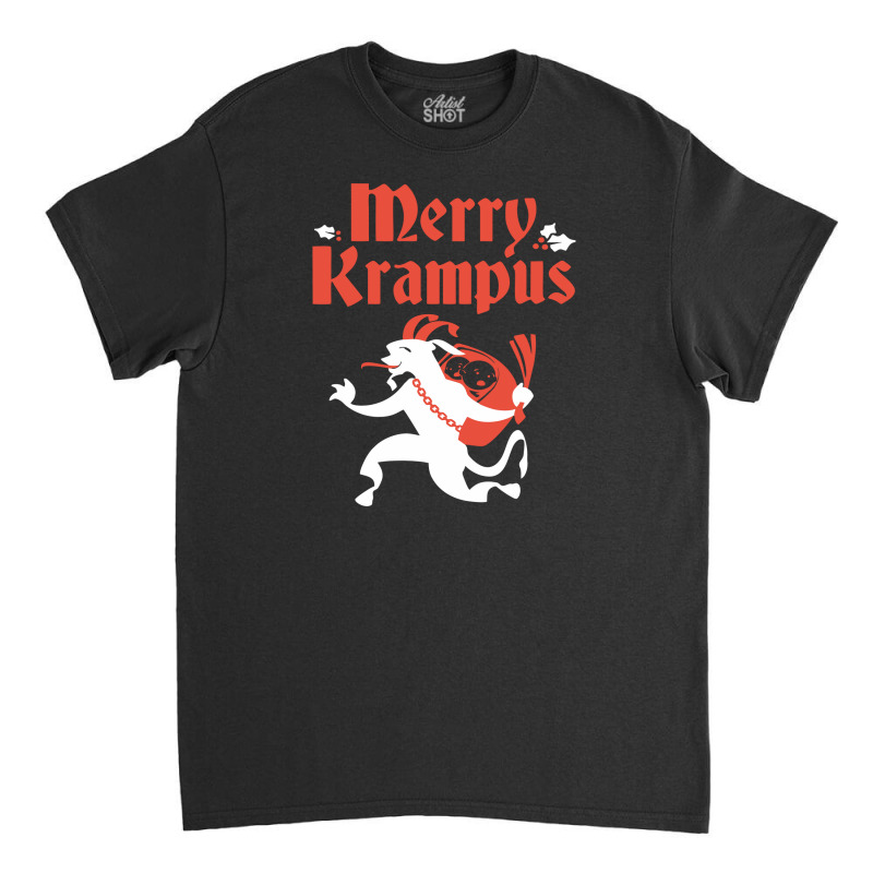 Merry Krampus Classic T-shirt by jasonciko | Artistshot