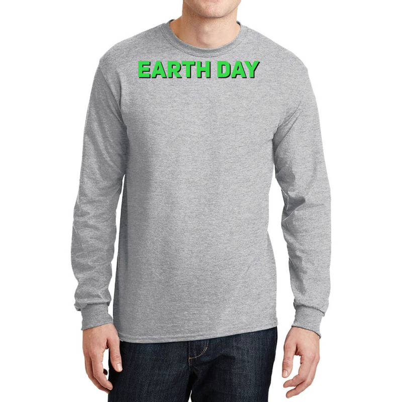 Earth Day Yellow Long Sleeve Shirts by axmyabrielg | Artistshot