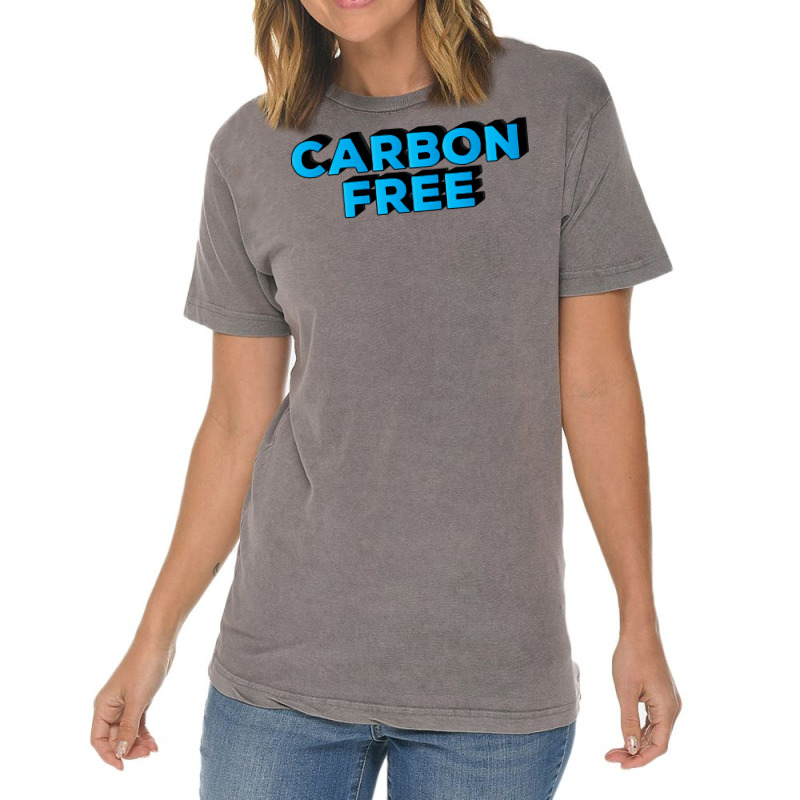 Carbon Free Cool Vintage T-shirt | Artistshot