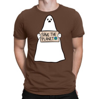 Climate Change Ghost Halloween Summer T-shirt | Artistshot