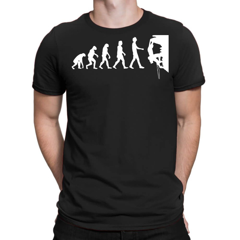 Climber Boulder Evolution Climbing Sport Gift T-shirt | Artistshot