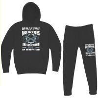 On The 8th Day God Created Moldmaker Machinist Hip Hoodie & Jogger Set | Artistshot