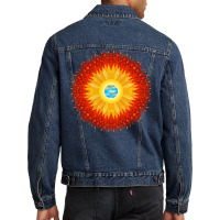 Here Comes The Sun Cool Men Denim Jacket | Artistshot