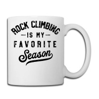 Rock Climbing Is My Favorite Season Girl Coffee Mug | Artistshot