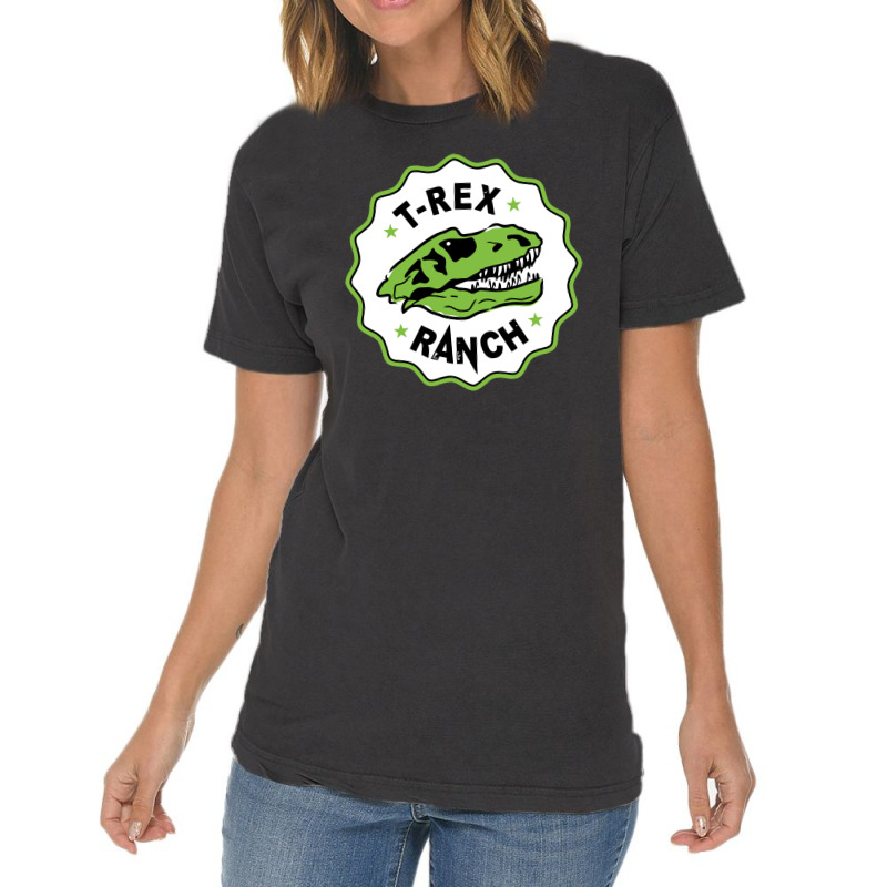 T Rex Ranch Vintage T-Shirt by jasonciko | Artistshot