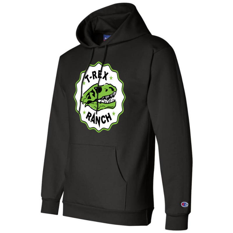 T Rex Ranch Champion Hoodie by jasonciko | Artistshot