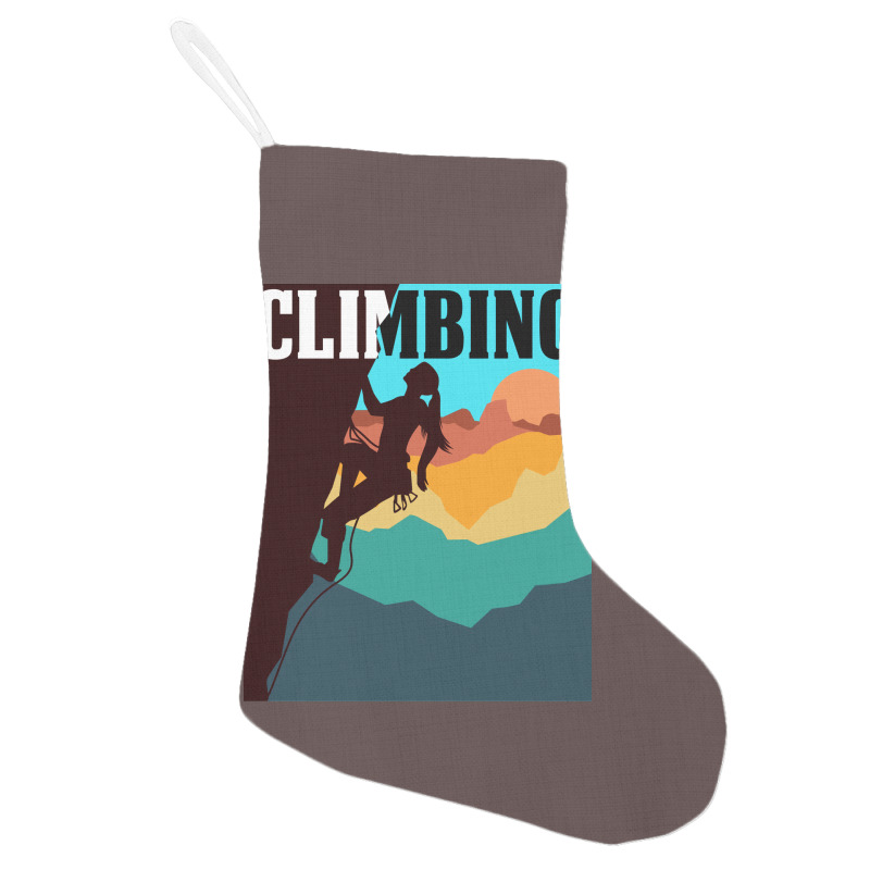 Climbing Climbing Womens Holiday Stocking | Artistshot