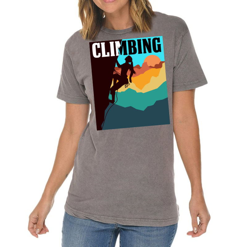 Climbing Climbing Womens Vintage T-shirt | Artistshot