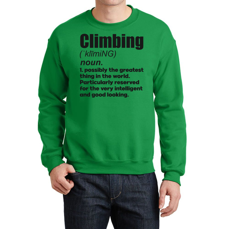 Climbing Girl Coach Gift Perfect Present For Mothe Crewneck Sweatshirt | Artistshot