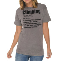 Climbing Girl Coach Gift Perfect Present For Mothe Vintage T-shirt | Artistshot