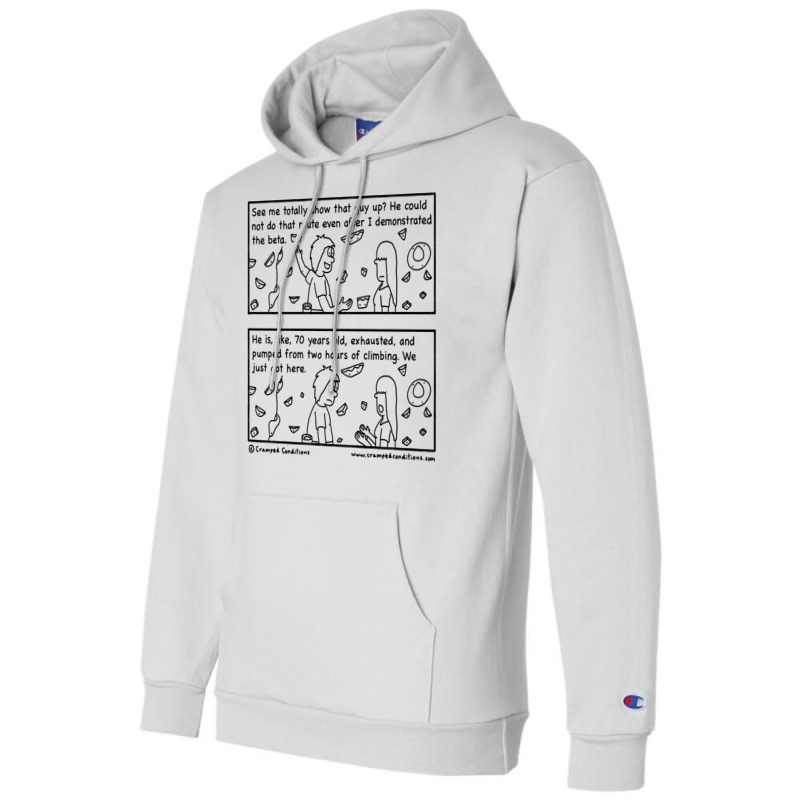 Climbing Gym Showoff Cute Champion Hoodie | Artistshot