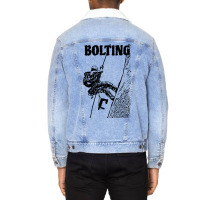 Climbing Bolting Unisex Sherpa-lined Denim Jacket | Artistshot