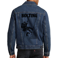 Climbing Bolting Men Denim Jacket | Artistshot