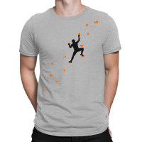 Climbing Wall Sport Climbing Climber Bouldering Cu T-shirt | Artistshot