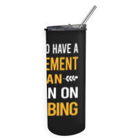 Funny My Retirement Plan Climbing Climb Climber Mu Skinny Tumbler | Artistshot