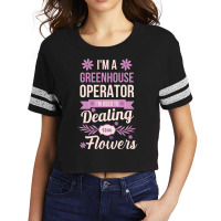 Im A Greenhouse Operator Girl Scorecard Crop Tee | Artistshot