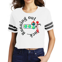 Running Out Of Luck Humor Scorecard Crop Tee | Artistshot