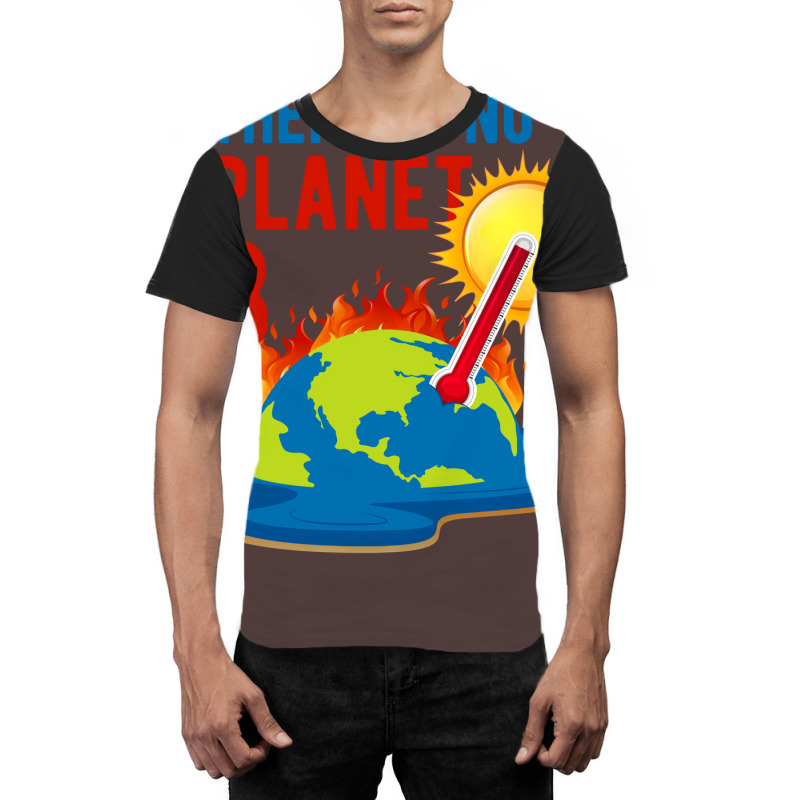 No Planet B Climate Change Vintage Graphic T-shirt | Artistshot