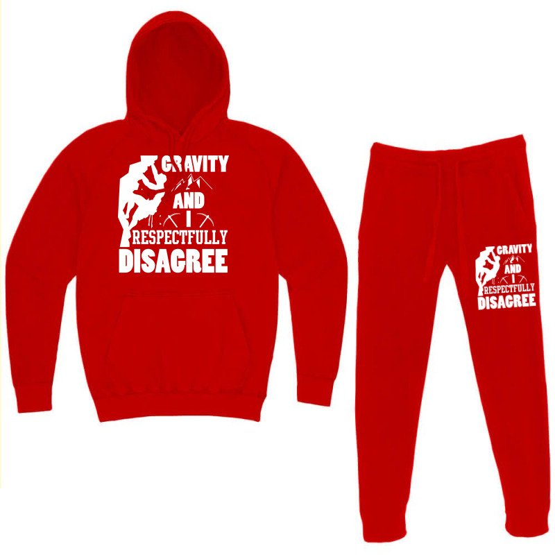 Funny Rock Climbing Lover Gifts Rock Climber Sayin Hoodie & Jogger Set | Artistshot