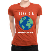 Ours Is A Finite Earth Cute Ladies Fitted T-shirt | Artistshot