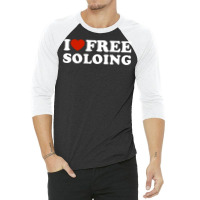 I Love Climbing Cool 3/4 Sleeve Shirt | Artistshot