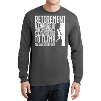 Retirement Rock Climbing 80s Long Sleeve Shirts | Artistshot