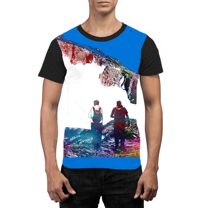 Mountaineer Climbing Sport Art Mountaineer Climbin Graphic T-shirt | Artistshot