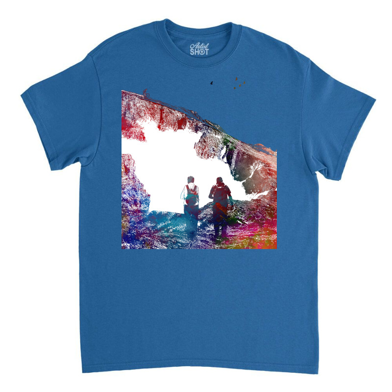 Mountaineer Climbing Sport Art Mountaineer Climbin Classic T-shirt | Artistshot