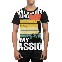 Hanging Around Is My Passion Funny Climbing Hippie Graphic T-shirt | Artistshot