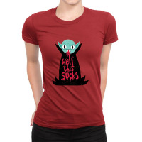 Well This Sucks Ladies Fitted T-shirt | Artistshot