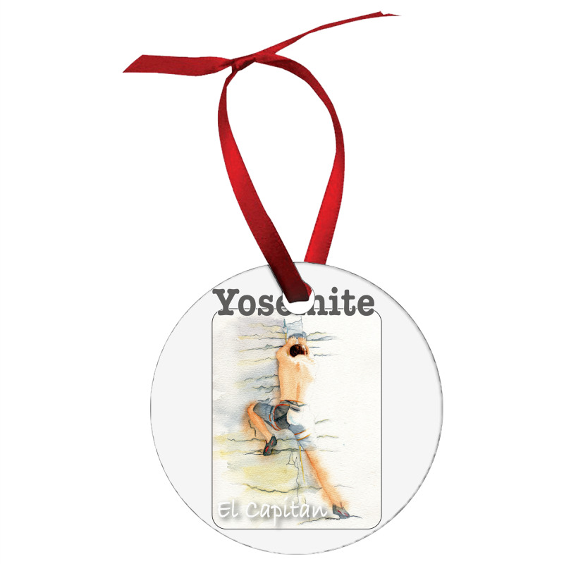 Yosemite Free Styling Girl Ornament | Artistshot