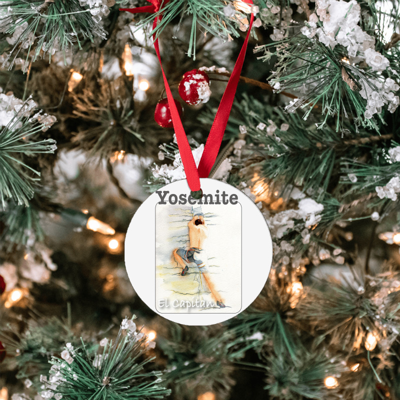 Yosemite Free Styling Girl Ornament | Artistshot