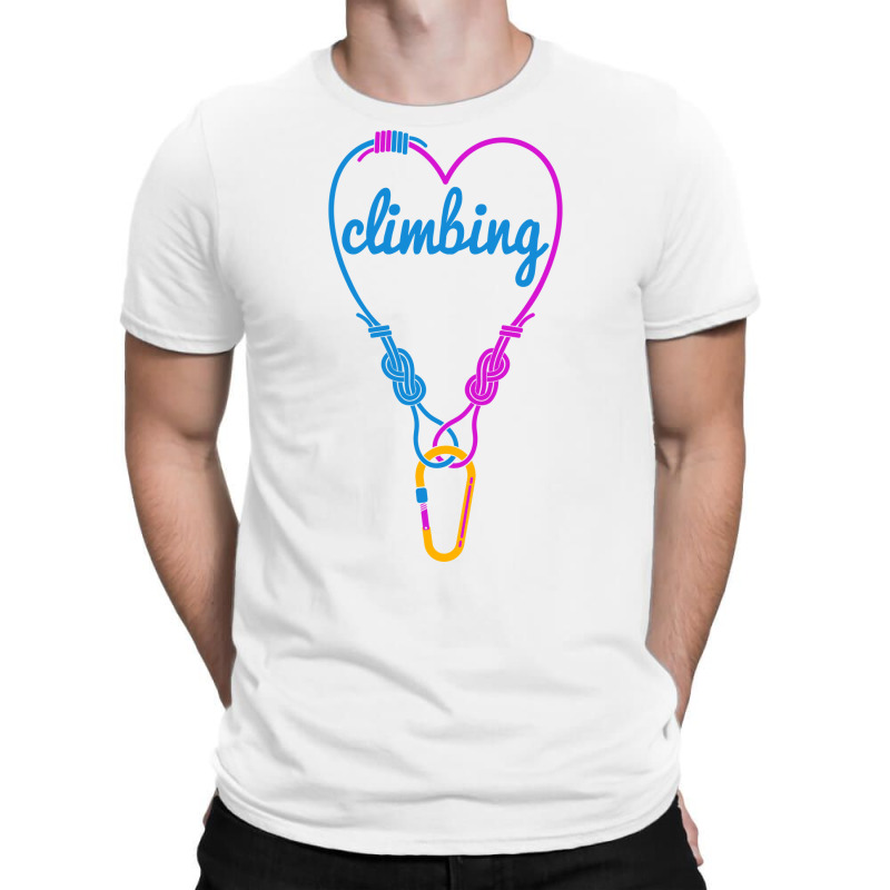 Rock Climbing Rope Love To Climb Hippie T-shirt | Artistshot