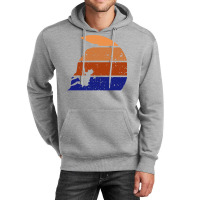 Retro Rock Climber  Distressed Mountain Climbing Unisex Hoodie | Artistshot