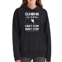 Funny Cant Stop Climbing Climb Climber Hippie Vintage Hoodie | Artistshot