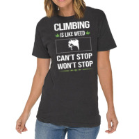 Funny Cant Stop Climbing Climb Climber Hippie Vintage T-shirt | Artistshot