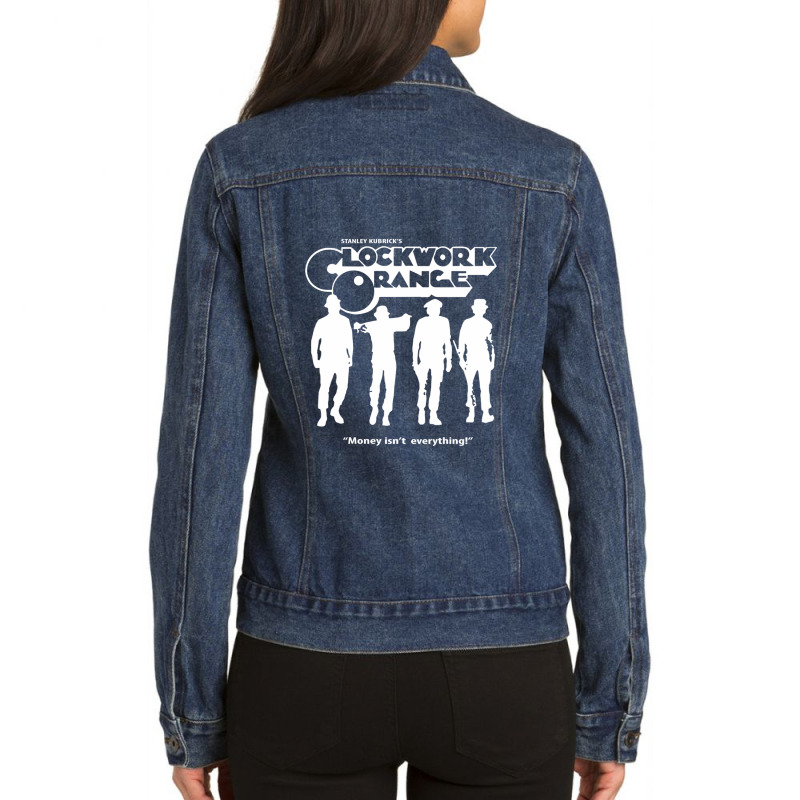 Clockwork Orange Classic Ladies Denim Jacket by Angela W Smith | Artistshot