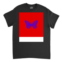 Butterfly Yellow Hipster Classic T-shirt | Artistshot