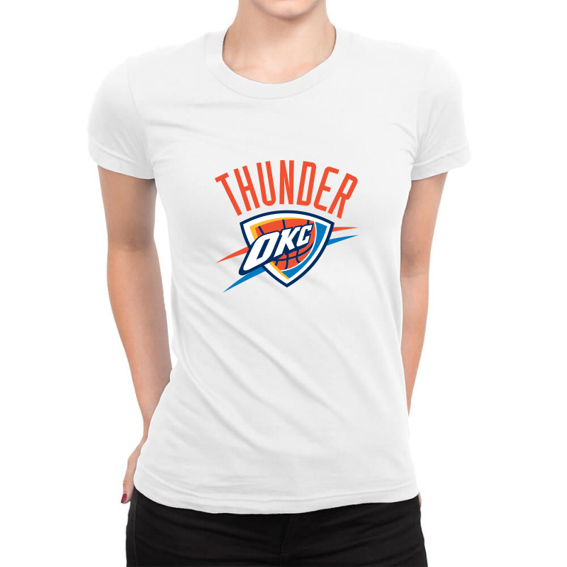 Oklahoma City-thunder Ladies Fitted T-Shirt by OswalDicki55 | Artistshot