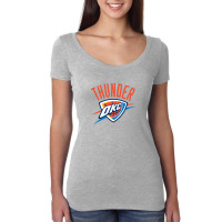 Oklahoma City-thunder Women's Triblend Scoop T-shirt | Artistshot