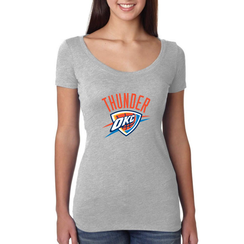 Oklahoma City-thunder Women's Triblend Scoop T-shirt by OswalDicki55 | Artistshot