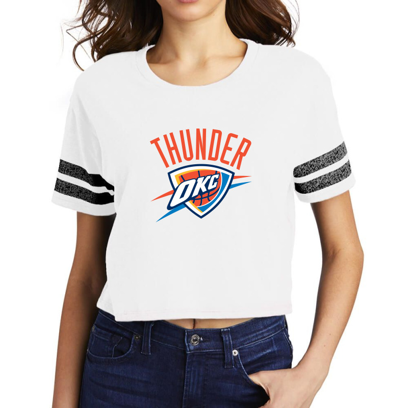 Oklahoma City-thunder Scorecard Crop Tee by OswalDicki55 | Artistshot